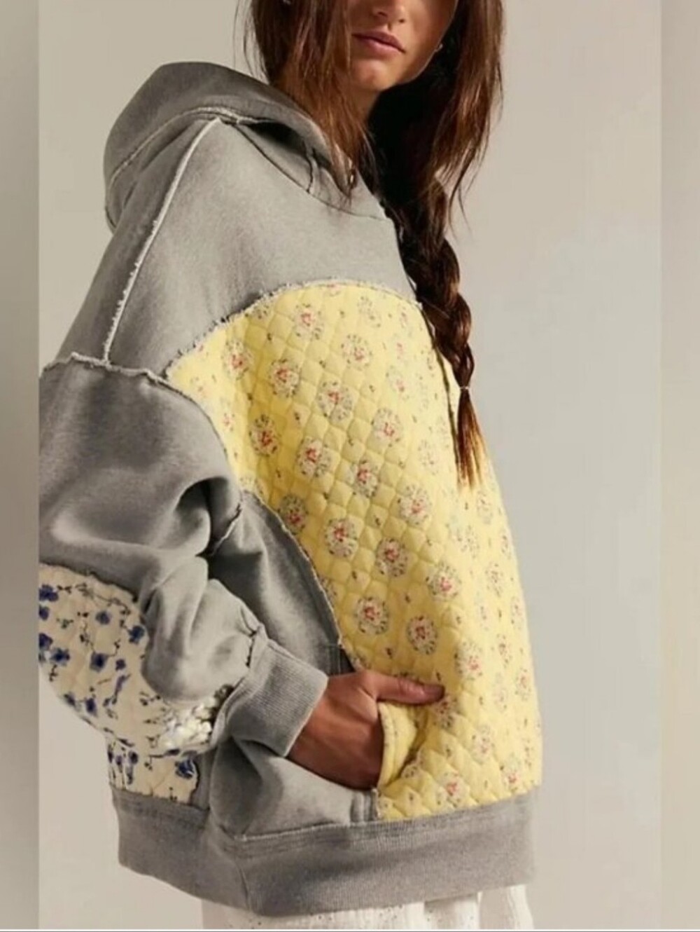 Free People We The Free Get Ditsy Hoodie - Picture 4 of 10